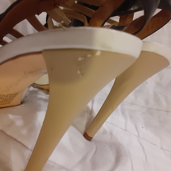 Calvin Klein Narina leather heels size 6.5 - Picture 6 of 7